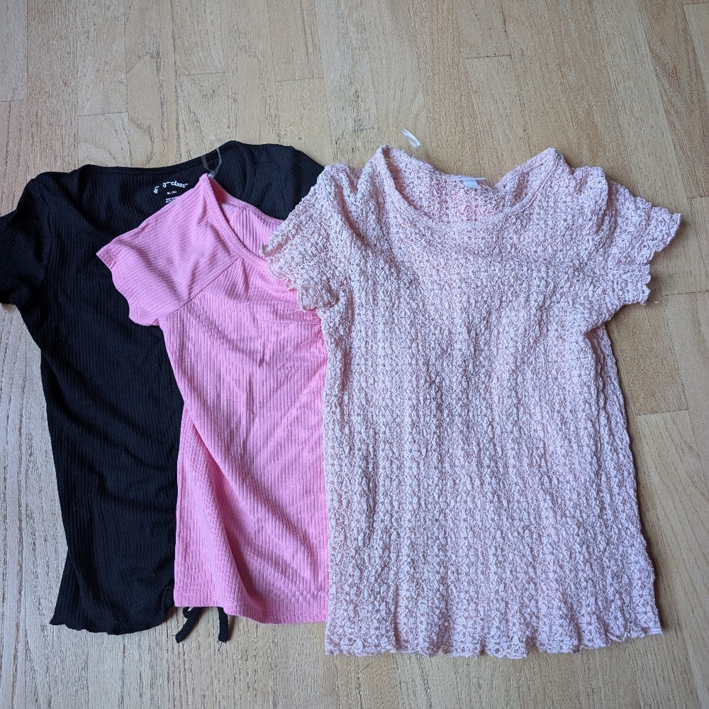 Art Class Girl's Tee Shirt Bundle Size XL